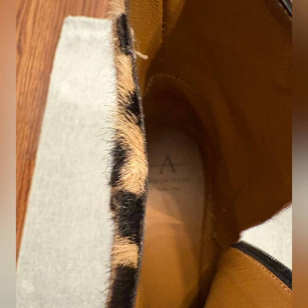 Aquatalia Animal Print Ankle Booties - Picture 9 of 10